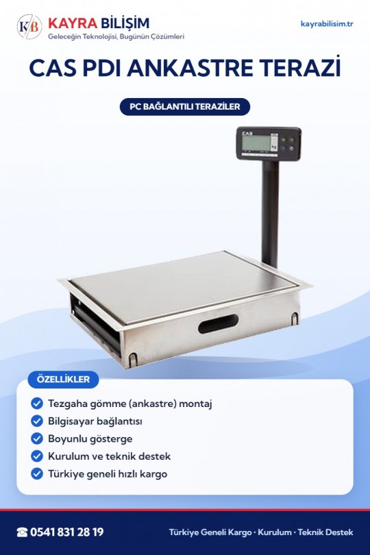 CAS PDI Ankastre Terazi