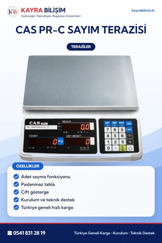 CAS PR-C Sayım Terazisi