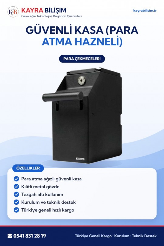 Güvenli Kasa (Para Atma Hazneli)