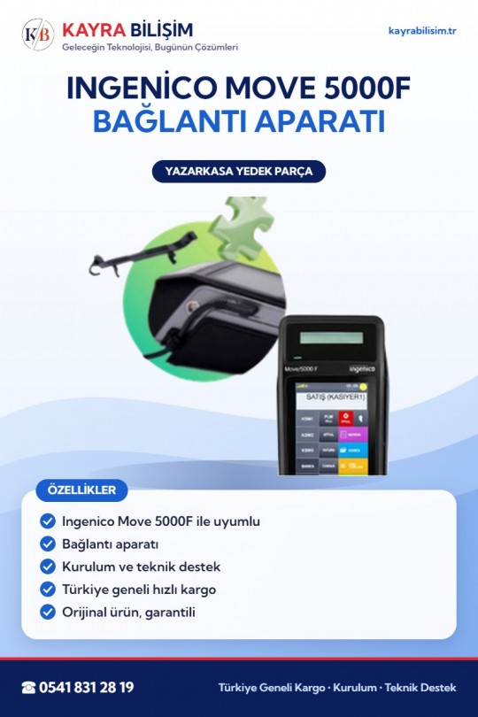 Ingenico Move 5000F Bağlantı Aparatı