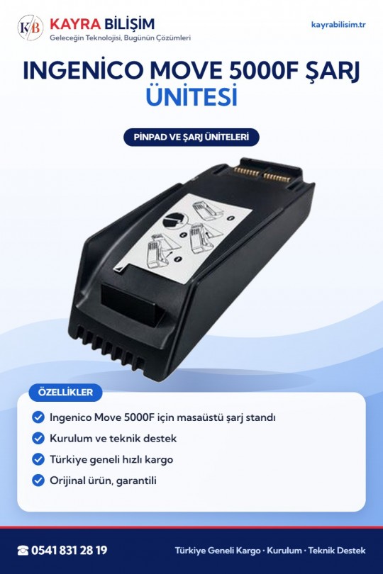 Ingenico Move 5000F Şarj Ünitesi