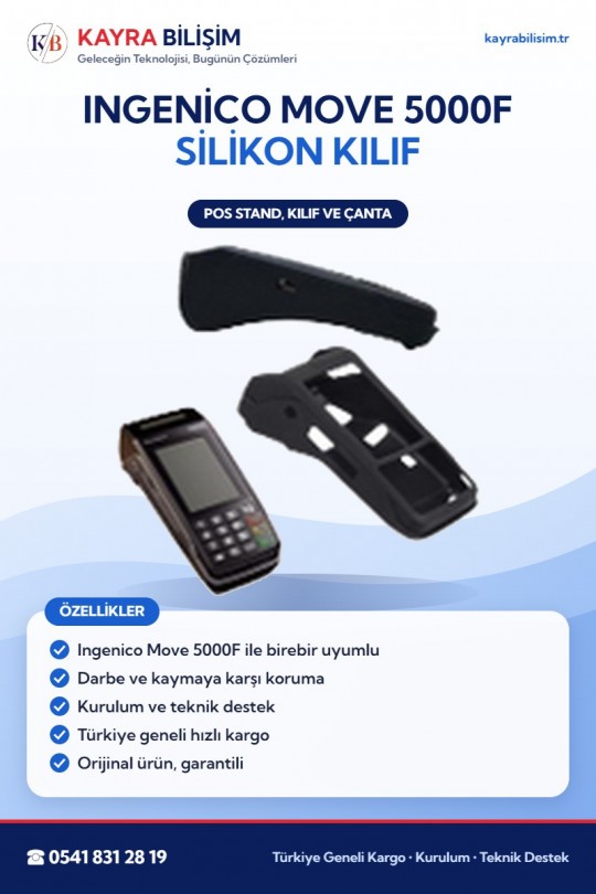 Ingenico Move 5000F Silikon Kılıf