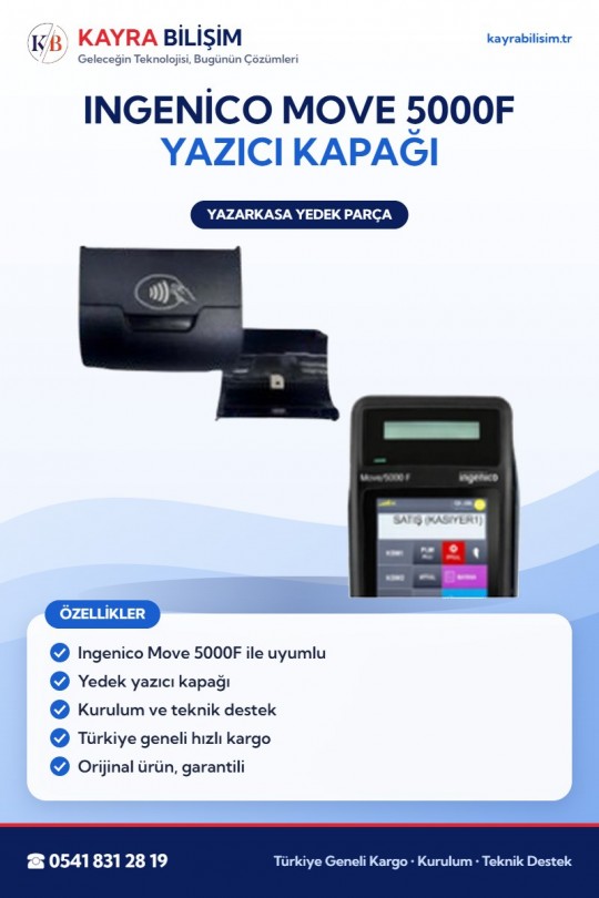 Ingenico Move 5000F Yazıcı Kapağı