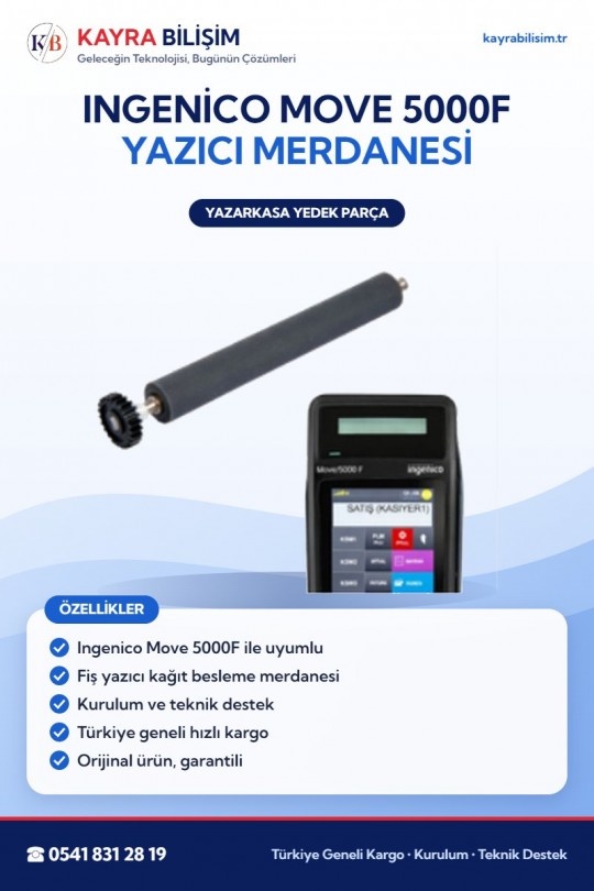 Ingenico Move 5000F Yazıcı Merdanesi
