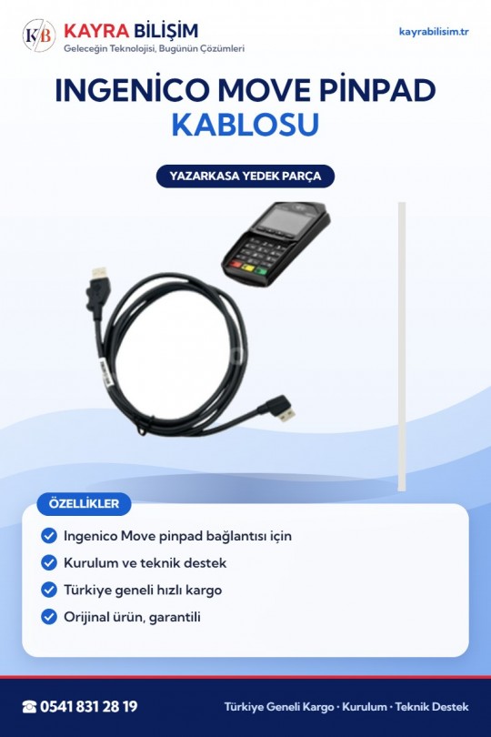 Ingenico Move Pinpad Kablosu