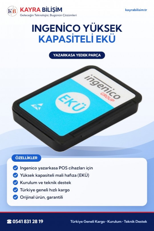 Ingenico Yüksek Kapasiteli EKÜ
