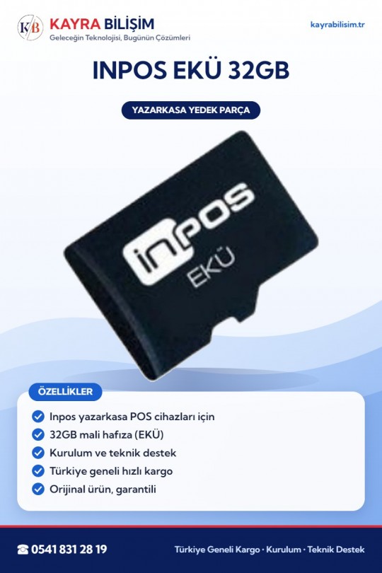 Inpos EKÜ 32GB