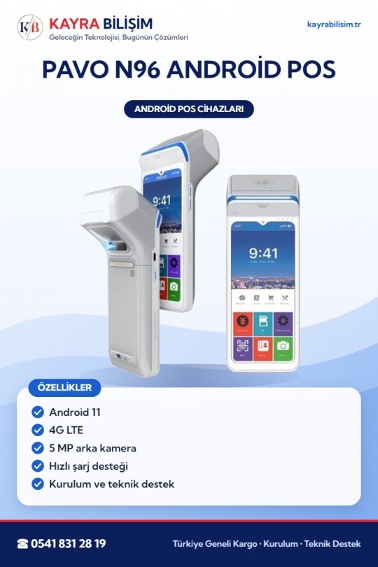 Pavo N96 Android POS