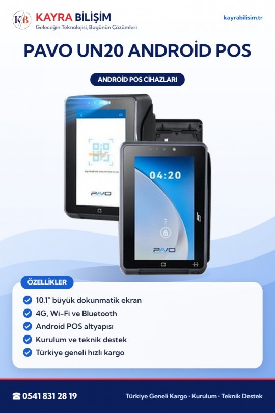 Pavo UN20 Android POS