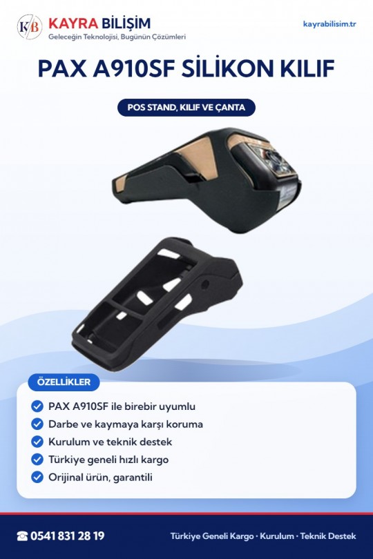 PAX A910SF Silikon Kılıf