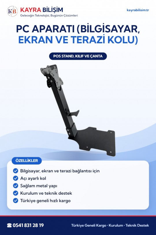 PC Aparatı (Bilgisayar, Ekran ve Terazi Kolu)