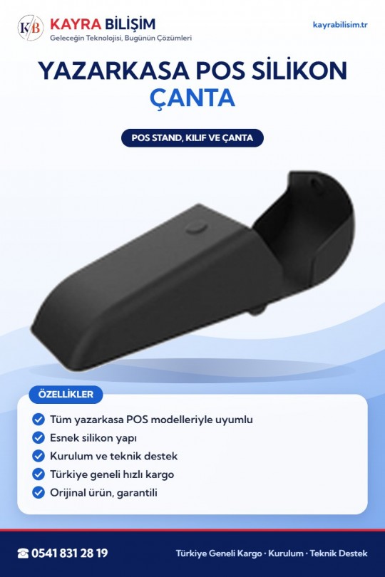 Yazarkasa POS Silikon Çanta