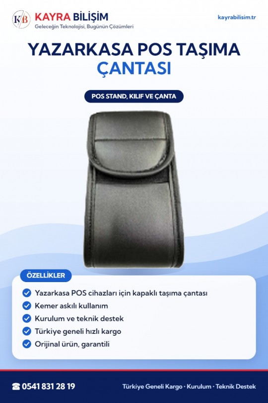 Yazarkasa POS Taşıma Çantası